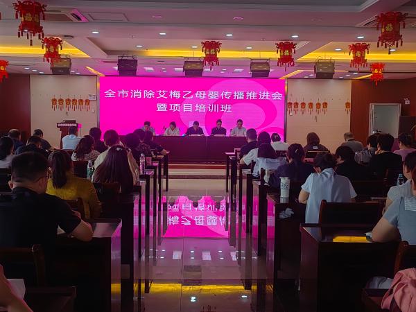 淮北市召开消除艾梅乙肝母婴传播工作推进会暨项目培训班